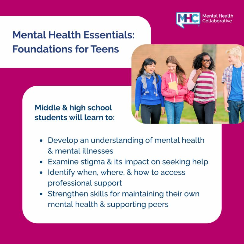 Mental Health Essentials: Foundations for Teens